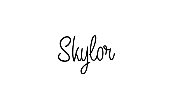 How to make Skylor name signature. Use Angelique-Rose-font-FFP style for creating short signs online. This is the latest handwritten sign. Skylor signature style 5 images and pictures png