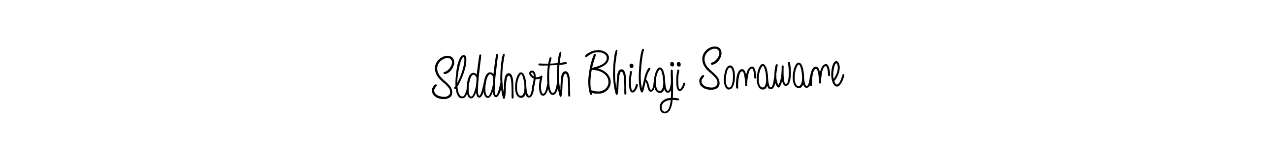 Make a beautiful signature design for name Slddharth Bhikaji Sonawane. Use this online signature maker to create a handwritten signature for free. Slddharth Bhikaji Sonawane signature style 5 images and pictures png