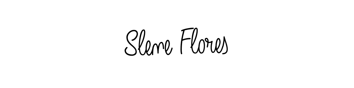 Also we have Slene Flores name is the best signature style. Create professional handwritten signature collection using Angelique-Rose-font-FFP autograph style. Slene Flores signature style 5 images and pictures png