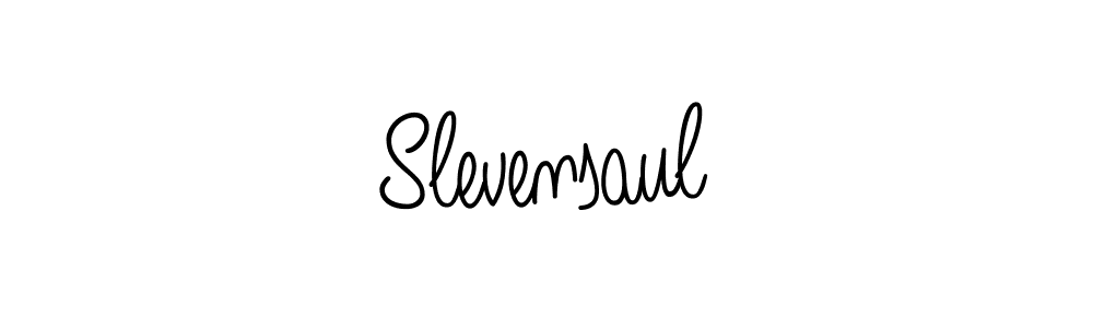 It looks lik you need a new signature style for name Slevensaul. Design unique handwritten (Angelique-Rose-font-FFP) signature with our free signature maker in just a few clicks. Slevensaul signature style 5 images and pictures png