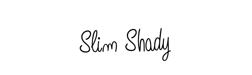 The best way (Angelique-Rose-font-FFP) to make a short signature is to pick only two or three words in your name. The name Slim Shady include a total of six letters. For converting this name. Slim Shady signature style 5 images and pictures png