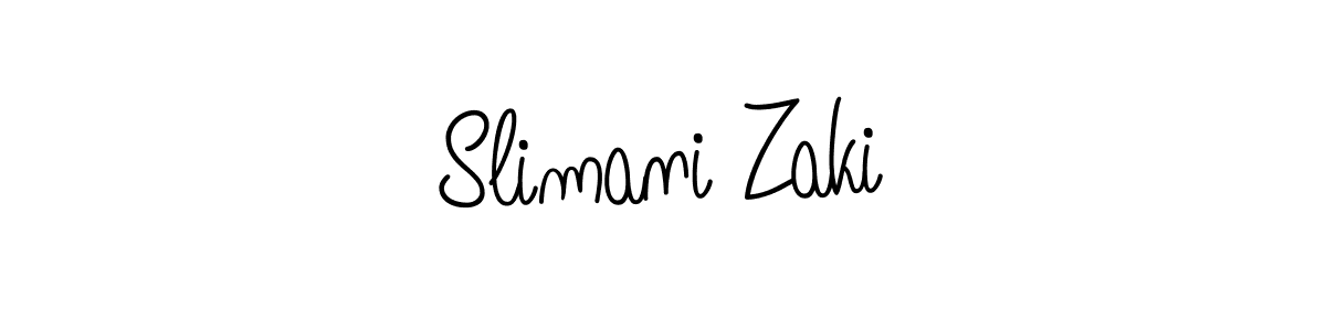 See photos of Slimani Zaki official signature by Spectra . Check more albums & portfolios. Read reviews & check more about Angelique-Rose-font-FFP font. Slimani Zaki signature style 5 images and pictures png