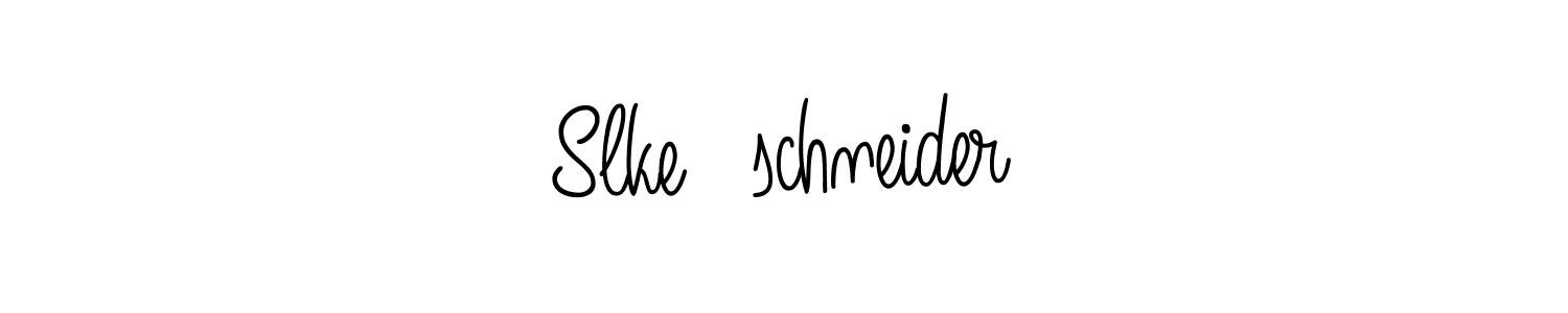 Once you've used our free online signature maker to create your best signature Angelique-Rose-font-FFP style, it's time to enjoy all of the benefits that Slke schneider name signing documents. Slke schneider signature style 5 images and pictures png