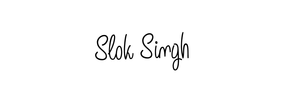 Check out images of Autograph of Slok Singh name. Actor Slok Singh Signature Style. Angelique-Rose-font-FFP is a professional sign style online. Slok Singh signature style 5 images and pictures png