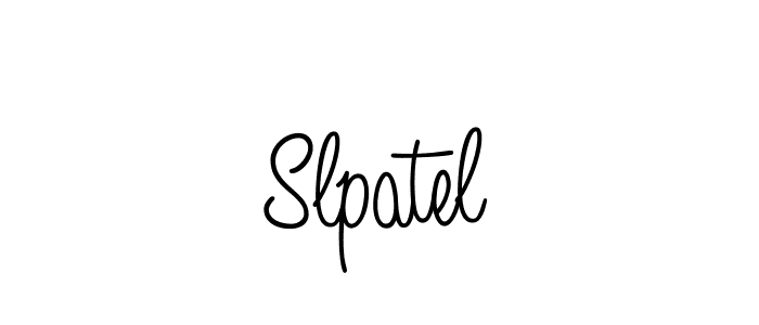 How to Draw Slpatel signature style? Angelique-Rose-font-FFP is a latest design signature styles for name Slpatel. Slpatel signature style 5 images and pictures png