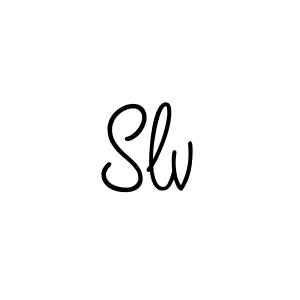 It looks lik you need a new signature style for name Slv. Design unique handwritten (Angelique-Rose-font-FFP) signature with our free signature maker in just a few clicks. Slv signature style 5 images and pictures png
