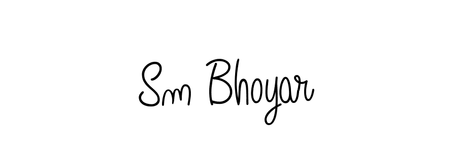 This is the best signature style for the Sm Bhoyar name. Also you like these signature font (Angelique-Rose-font-FFP). Mix name signature. Sm Bhoyar signature style 5 images and pictures png