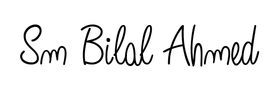 Express your personality with a custom Sm Bilal Ahmed signature crafted with Angelique-Rose-font-FFP typography. Free transparent PNG download available. Sm Bilal Ahmed signature style 5 images and pictures png