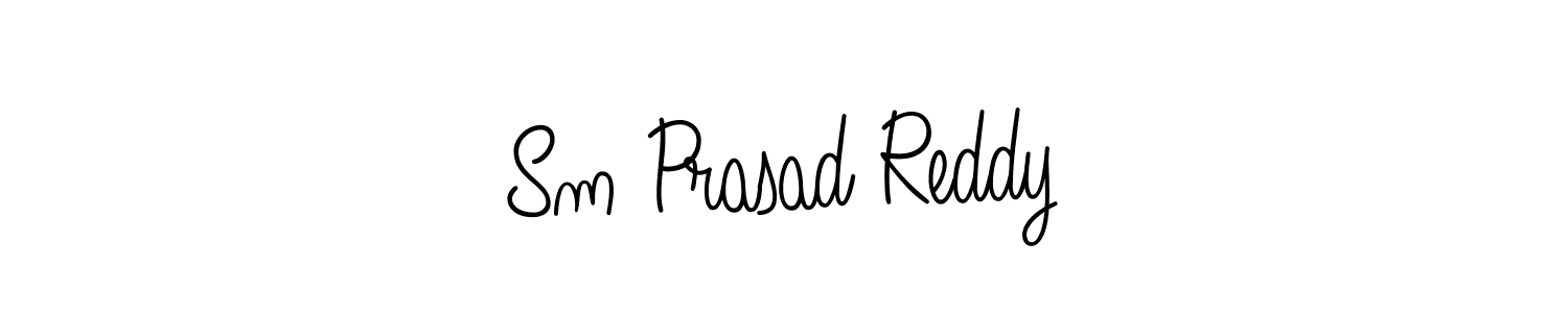 Once you've used our free online signature maker to create your best signature Angelique-Rose-font-FFP style, it's time to enjoy all of the benefits that Sm Prasad Reddy name signing documents. Sm Prasad Reddy signature style 5 images and pictures png