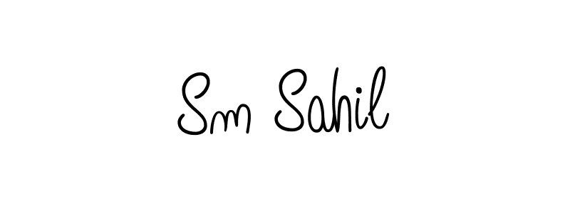 Here are the top 10 professional signature styles for the name Sm Sahil. These are the best autograph styles you can use for your name. Sm Sahil signature style 5 images and pictures png