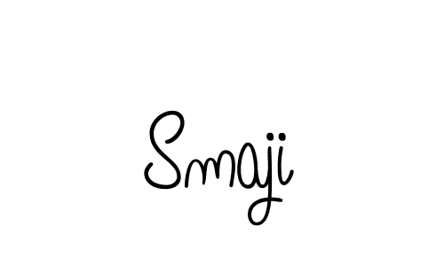 How to Draw Smaji signature style? Angelique-Rose-font-FFP is a latest design signature styles for name Smaji. Smaji signature style 5 images and pictures png