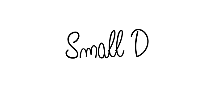 Make a beautiful signature design for name Small D. Use this online signature maker to create a handwritten signature for free. Small D signature style 5 images and pictures png