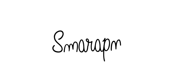 Here are the top 10 professional signature styles for the name Smarapn. These are the best autograph styles you can use for your name. Smarapn signature style 5 images and pictures png