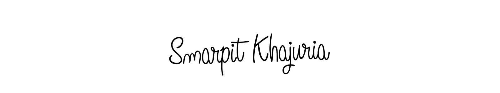 It looks lik you need a new signature style for name Smarpit Khajuria. Design unique handwritten (Angelique-Rose-font-FFP) signature with our free signature maker in just a few clicks. Smarpit Khajuria signature style 5 images and pictures png
