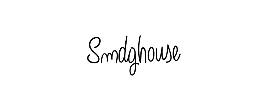 Create a beautiful signature design for name Smdghouse. With this signature (Angelique-Rose-font-FFP) fonts, you can make a handwritten signature for free. Smdghouse signature style 5 images and pictures png
