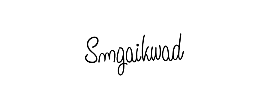 The best way (Angelique-Rose-font-FFP) to make a short signature is to pick only two or three words in your name. The name Smgaikwad include a total of six letters. For converting this name. Smgaikwad signature style 5 images and pictures png