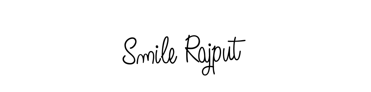 How to make Smile Rajput signature? Angelique-Rose-font-FFP is a professional autograph style. Create handwritten signature for Smile Rajput name. Smile Rajput signature style 5 images and pictures png