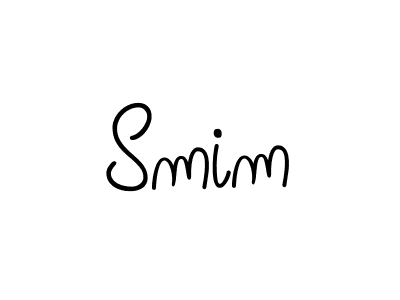 if you are searching for the best signature style for your name Smim. so please give up your signature search. here we have designed multiple signature styles  using Angelique-Rose-font-FFP. Smim signature style 5 images and pictures png