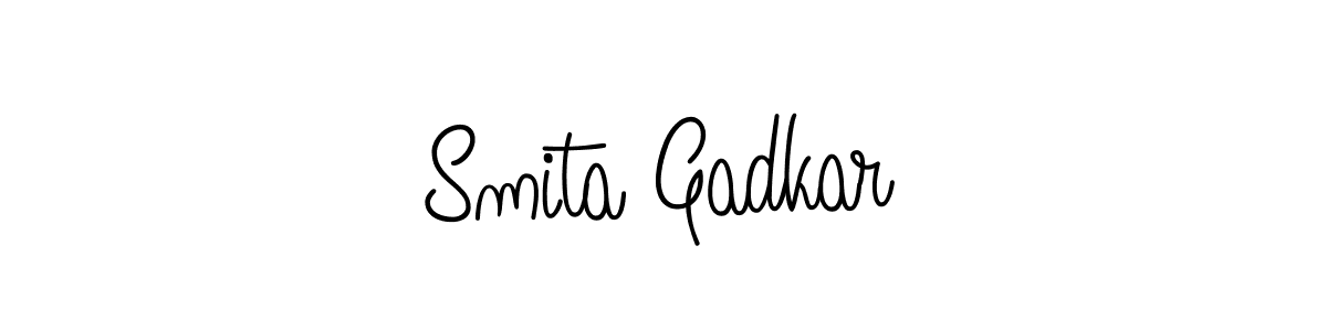 Here are the top 10 professional signature styles for the name Smita Gadkar. These are the best autograph styles you can use for your name. Smita Gadkar signature style 5 images and pictures png