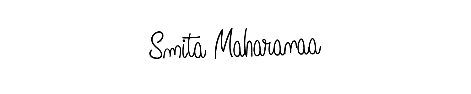 Check out images of Autograph of Smita Maharanaa name. Actor Smita Maharanaa Signature Style. Angelique-Rose-font-FFP is a professional sign style online. Smita Maharanaa signature style 5 images and pictures png