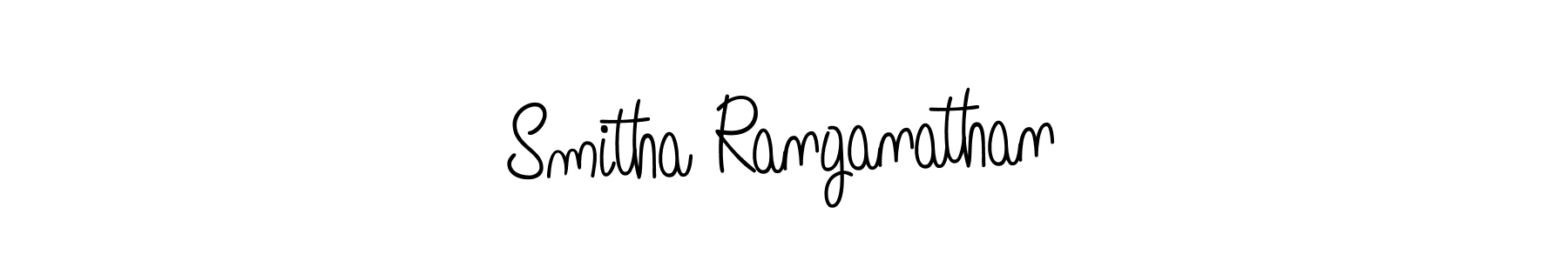 How to Draw Smitha Ranganathan signature style? Angelique-Rose-font-FFP is a latest design signature styles for name Smitha Ranganathan. Smitha Ranganathan signature style 5 images and pictures png