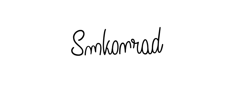 Make a beautiful signature design for name Smkonrad. Use this online signature maker to create a handwritten signature for free. Smkonrad signature style 5 images and pictures png