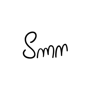 Create a beautiful signature design for name Smn. With this signature (Angelique-Rose-font-FFP) fonts, you can make a handwritten signature for free. Smn signature style 5 images and pictures png