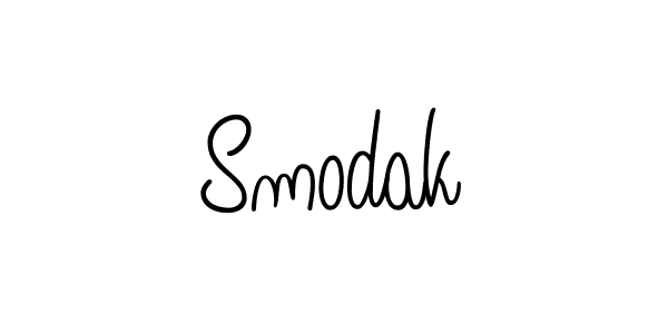 You can use this online signature creator to create a handwritten signature for the name Smodak. This is the best online autograph maker. Smodak signature style 5 images and pictures png