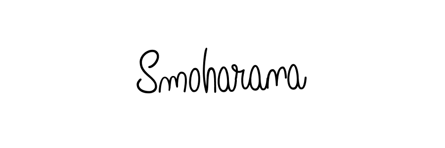 Angelique-Rose-font-FFP is a professional signature style that is perfect for those who want to add a touch of class to their signature. It is also a great choice for those who want to make their signature more unique. Get Smoharana name to fancy signature for free. Smoharana signature style 5 images and pictures png