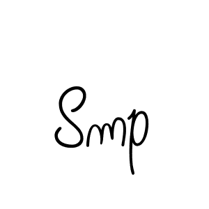 Design your own signature with our free online signature maker. With this signature software, you can create a handwritten (Angelique-Rose-font-FFP) signature for name Smp. Smp signature style 5 images and pictures png
