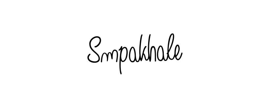 How to Draw Smpakhale signature style? Angelique-Rose-font-FFP is a latest design signature styles for name Smpakhale. Smpakhale signature style 5 images and pictures png
