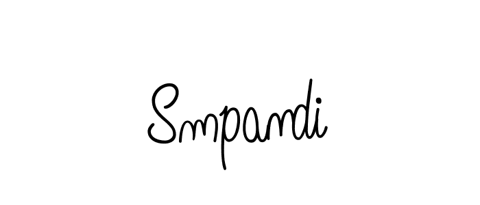 Make a beautiful signature design for name Smpandi. Use this online signature maker to create a handwritten signature for free. Smpandi signature style 5 images and pictures png