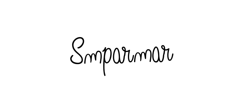 Smparmar stylish signature style. Best Handwritten Sign (Angelique-Rose-font-FFP) for my name. Handwritten Signature Collection Ideas for my name Smparmar. Smparmar signature style 5 images and pictures png