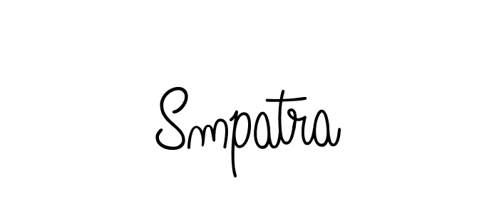 Design your own signature with our free online signature maker. With this signature software, you can create a handwritten (Angelique-Rose-font-FFP) signature for name Smpatra. Smpatra signature style 5 images and pictures png