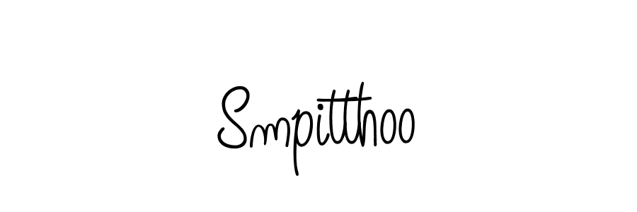 How to make Smpitthoo signature? Angelique-Rose-font-FFP is a professional autograph style. Create handwritten signature for Smpitthoo name. Smpitthoo signature style 5 images and pictures png