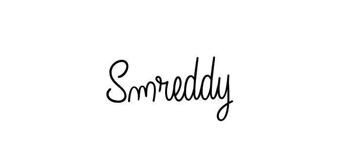if you are searching for the best signature style for your name Smreddy. so please give up your signature search. here we have designed multiple signature styles  using Angelique-Rose-font-FFP. Smreddy signature style 5 images and pictures png