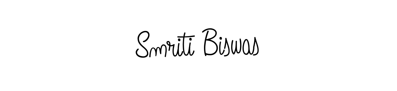 Also You can easily find your signature by using the search form. We will create Smriti Biswas name handwritten signature images for you free of cost using Angelique-Rose-font-FFP sign style. Smriti Biswas signature style 5 images and pictures png