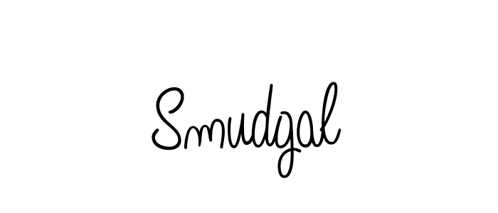 Also we have Smudgal name is the best signature style. Create professional handwritten signature collection using Angelique-Rose-font-FFP autograph style. Smudgal signature style 5 images and pictures png