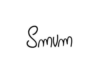 How to Draw Smvm signature style? Angelique-Rose-font-FFP is a latest design signature styles for name Smvm. Smvm signature style 5 images and pictures png