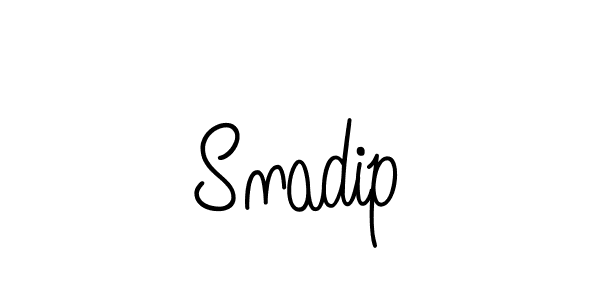 Here are the top 10 professional signature styles for the name Snadip. These are the best autograph styles you can use for your name. Snadip signature style 5 images and pictures png