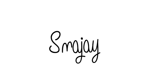 Best and Professional Signature Style for Snajay. Angelique-Rose-font-FFP Best Signature Style Collection. Snajay signature style 5 images and pictures png
