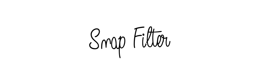 Make a beautiful signature design for name Snap Filter. Use this online signature maker to create a handwritten signature for free. Snap Filter signature style 5 images and pictures png