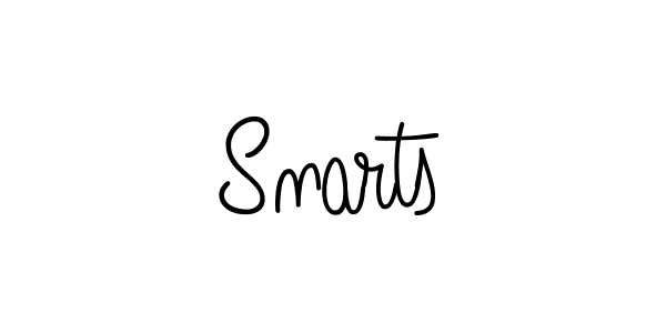 You should practise on your own different ways (Angelique-Rose-font-FFP) to write your name (Snarts) in signature. don't let someone else do it for you. Snarts signature style 5 images and pictures png