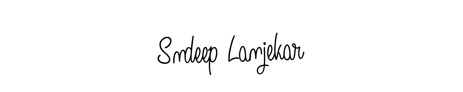 Best and Professional Signature Style for Sndeep Lanjekar. Angelique-Rose-font-FFP Best Signature Style Collection. Sndeep Lanjekar signature style 5 images and pictures png