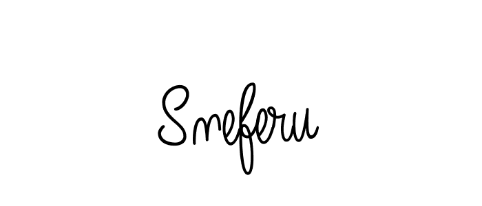 How to make Sneferu name signature. Use Angelique-Rose-font-FFP style for creating short signs online. This is the latest handwritten sign. Sneferu signature style 5 images and pictures png
