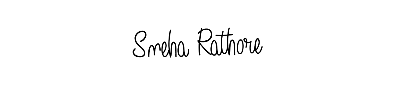 Make a short Sneha Rathore signature style. Manage your documents anywhere anytime using Angelique-Rose-font-FFP. Create and add eSignatures, submit forms, share and send files easily. Sneha Rathore signature style 5 images and pictures png