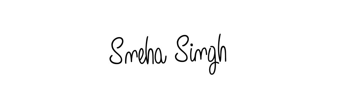 Also we have Sneha Singh name is the best signature style. Create professional handwritten signature collection using Angelique-Rose-font-FFP autograph style. Sneha Singh signature style 5 images and pictures png