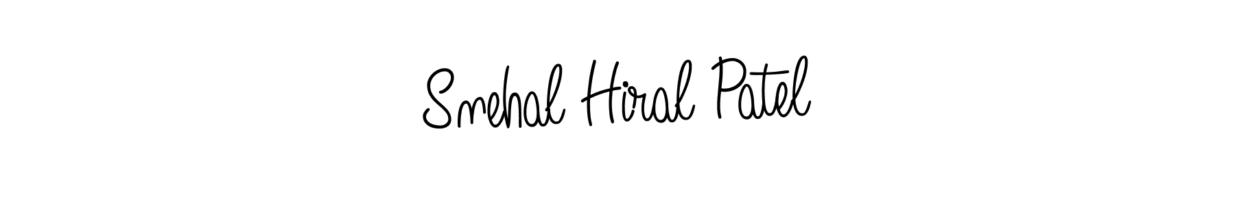 Make a beautiful signature design for name Snehal Hiral Patel. Use this online signature maker to create a handwritten signature for free. Snehal Hiral Patel signature style 5 images and pictures png