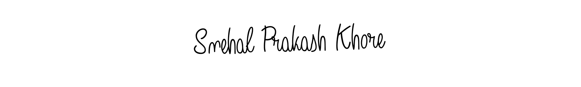 if you are searching for the best signature style for your name Snehal Prakash Khore. so please give up your signature search. here we have designed multiple signature styles  using Angelique-Rose-font-FFP. Snehal Prakash Khore signature style 5 images and pictures png