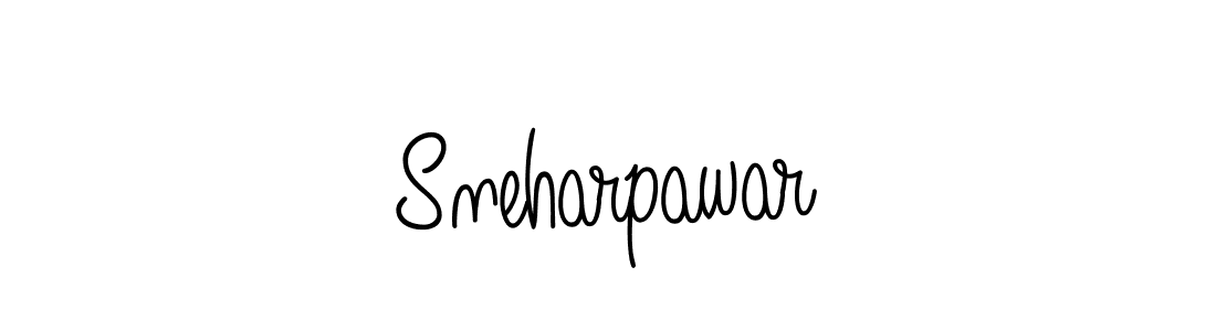 Also we have Sneharpawar name is the best signature style. Create professional handwritten signature collection using Angelique-Rose-font-FFP autograph style. Sneharpawar signature style 5 images and pictures png